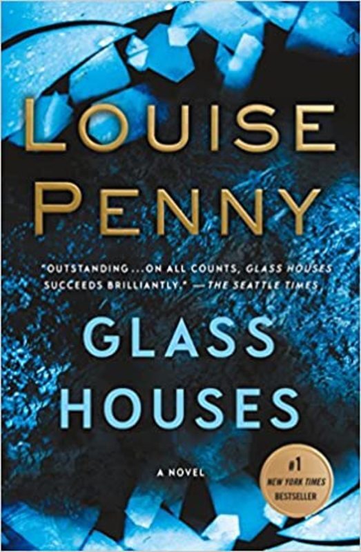 Book cover for "Glass Houses" by Louise Penny