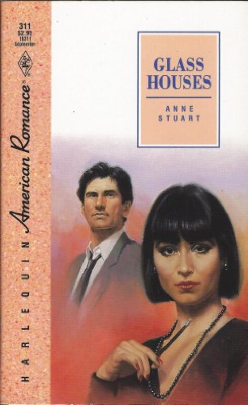 Book cover for "Glass Houses" by Anne Stuart