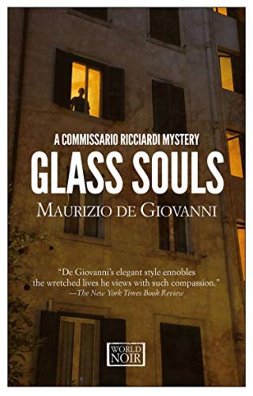 Book cover for "Glass Souls" by Maurizio de Giovanni