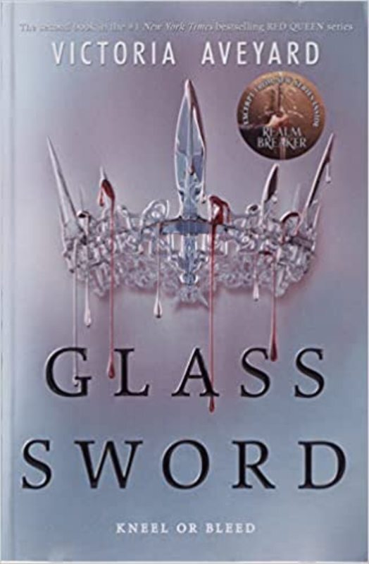 Book cover for "Glass Sword" by Victoria Aveyard