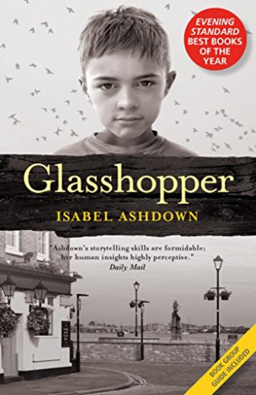 Book cover for "Glasshopper" by Isabel Ashdown
