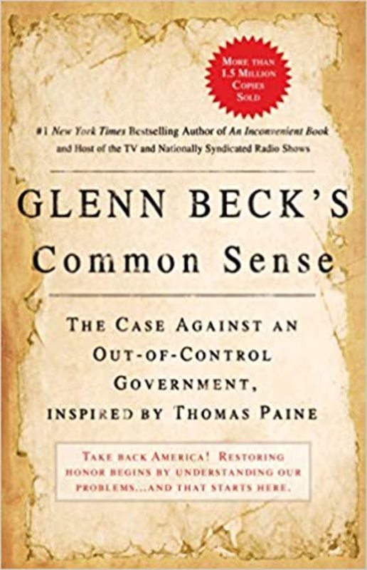 Book cover for "Glenn Beck's Common Sense"