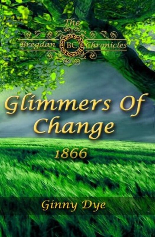 Book cover for "Glimmers of Change" by Ginny Dye