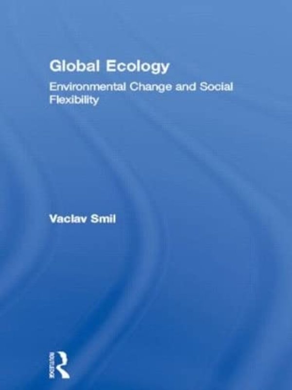 Book cover for "Global Ecology" by Vaclav Smil