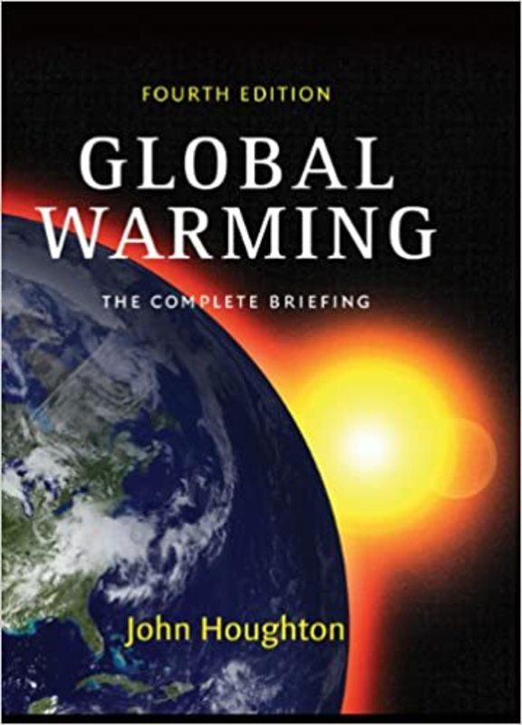 Book cover for "Global Warming" by John Theodore Houghton