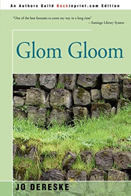 Book cover for "Glom Gloom" by Jo Dereske
