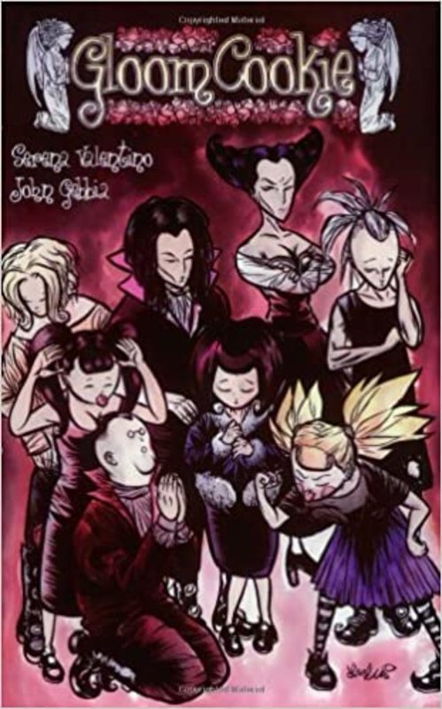 Book cover for "GloomCookie, Volume 2" by Serena Valentino