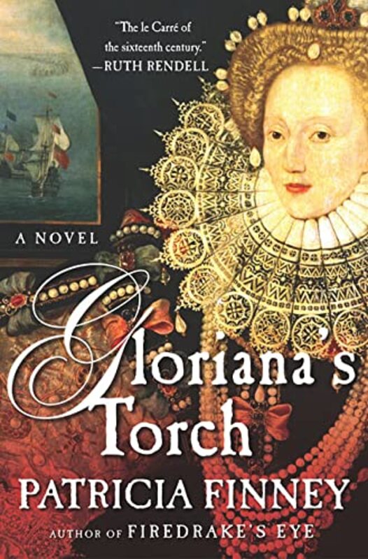 Book cover for "Gloriana's Torch" by Patricia Finney