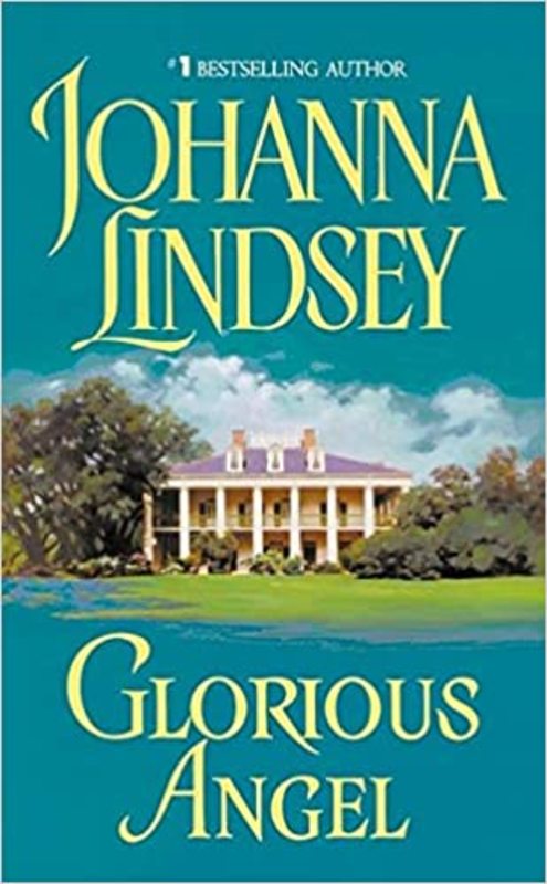 Book cover for "Glorious Angel" by Johanna Lindsey
