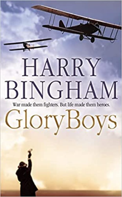 Book cover for "Glory Boys" by Harry Bingham