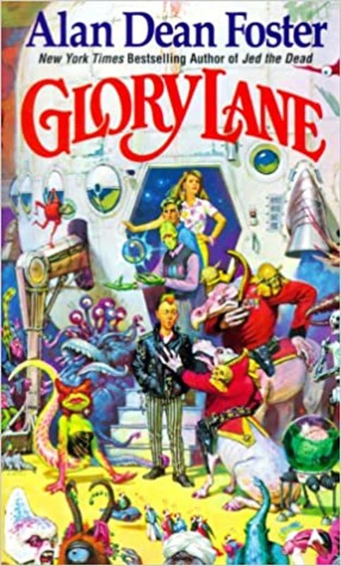 Book cover for "Glory Lane" by Alan Dean Foster