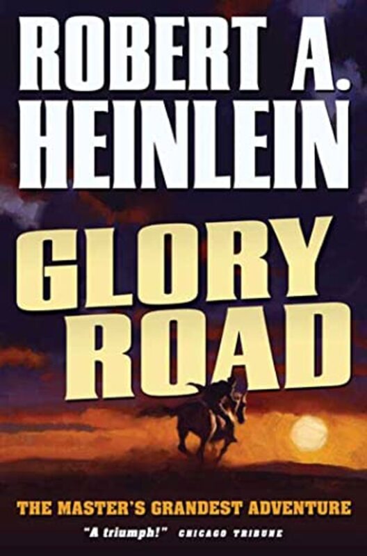 Book cover for "Glory Road" by Robert A Heinlein