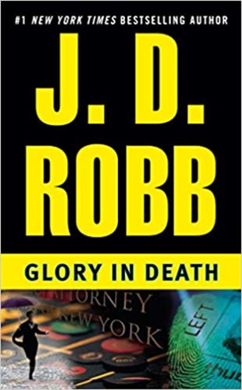 Book cover for "Glory in Death" by JD Robb