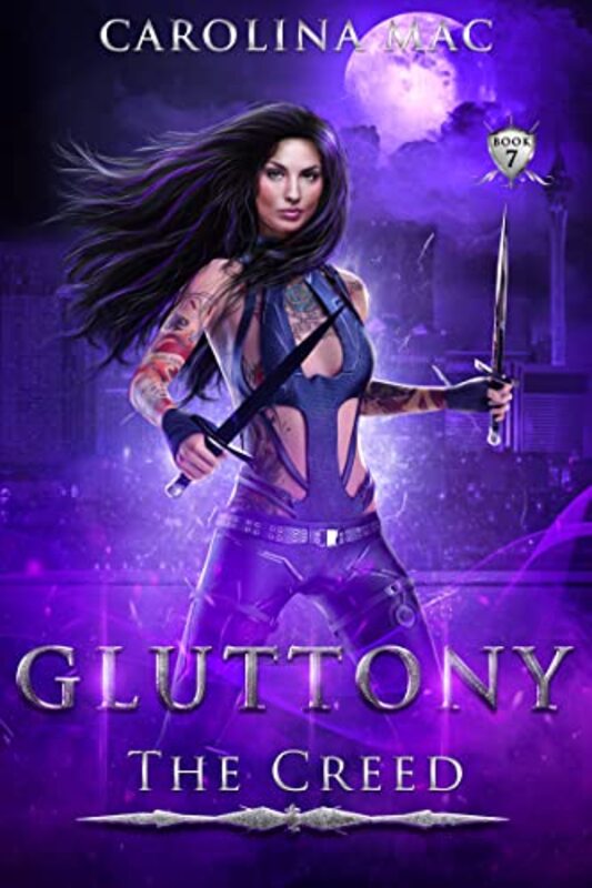 Book cover for "Gluttony" by Carolina Mac