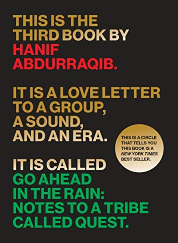 Book cover for "Go Ahead in the Rain" by Hanif Abdurraqib