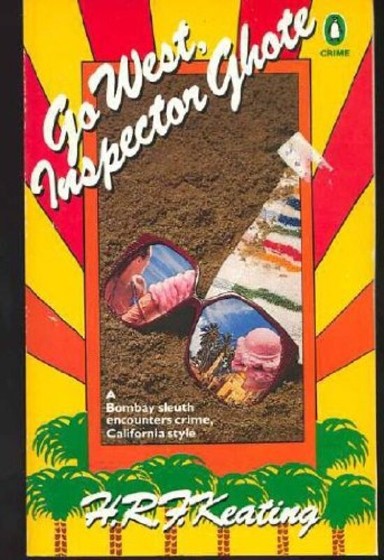 Book cover for "Go West, Inspector Ghote" by HRF Keating