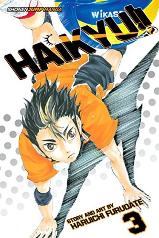 Book cover for "Go, Team Karasuno!" by Haruichi Furudate