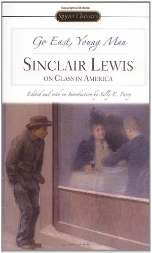 Book cover for "Go East, Young Man" by Sinclair Lewis