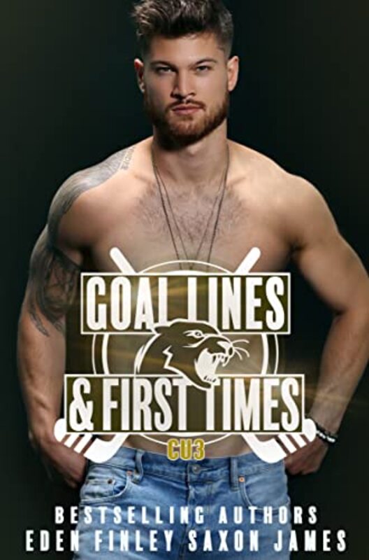 Book cover for "Goal Lines and First Times" by Eden Finley