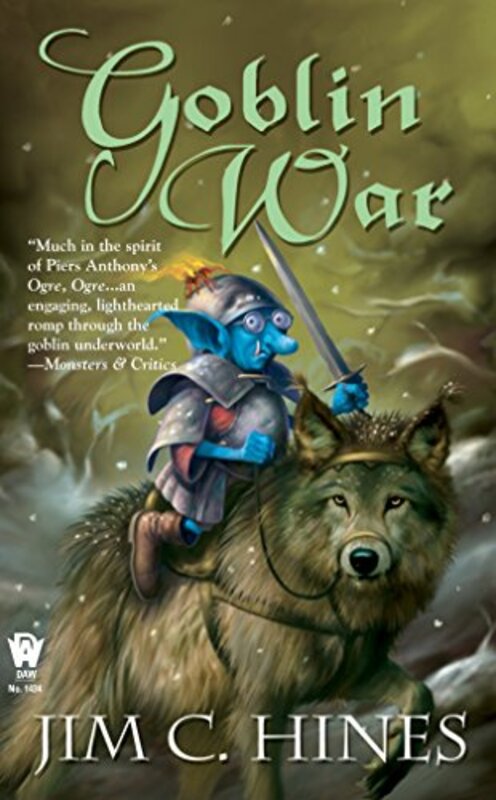 Book cover for "Goblin War" by Jim C Hines