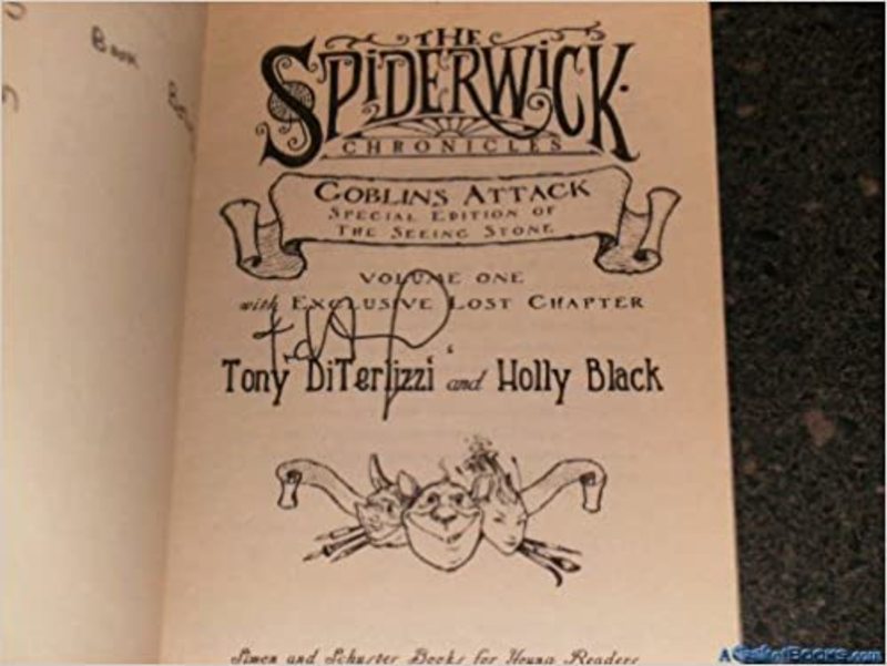 Book cover for "Goblins Attack" by Tony DiTerlizzi