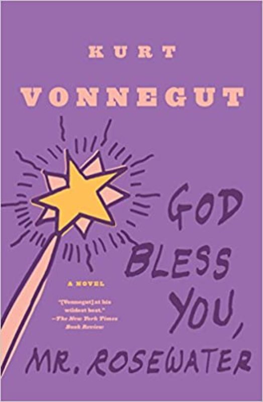 Book cover for "God Bless You, Mr. Rosewater" by Kurt Vonnegut