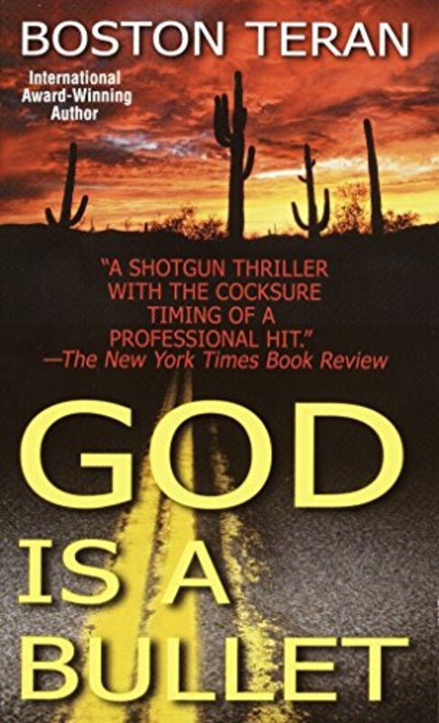 Book cover for "God Is a Bullet" by Boston Teran