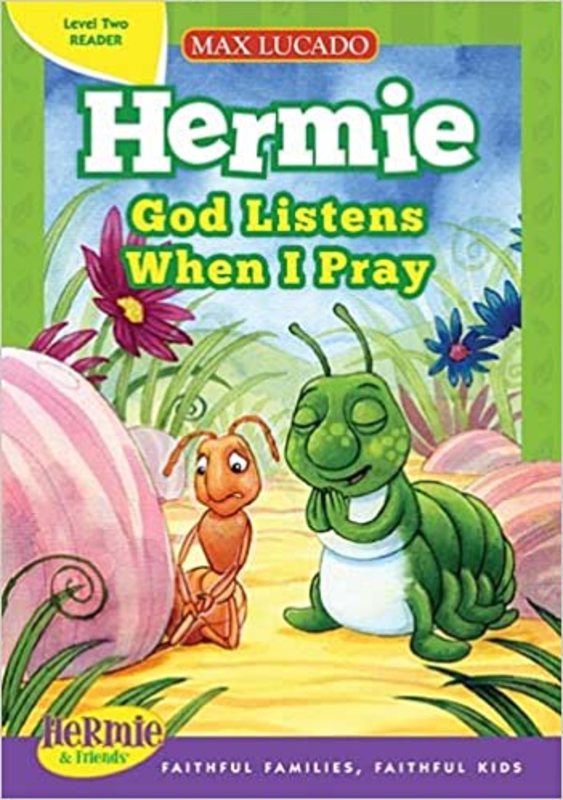 Book cover for "God Listens When I Pray" by Max Lucado