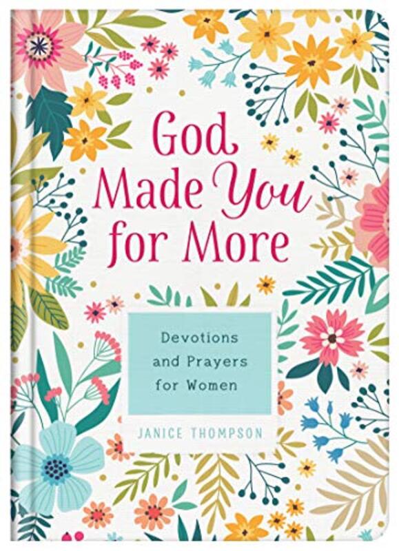 Book cover for "God Made You for More" by Janice Thompson