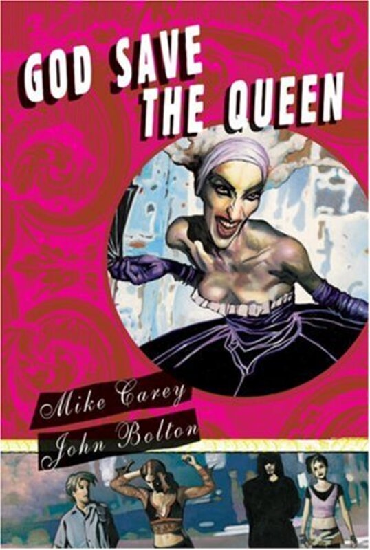 Book cover for "God Save the Queen" by Mike Carey