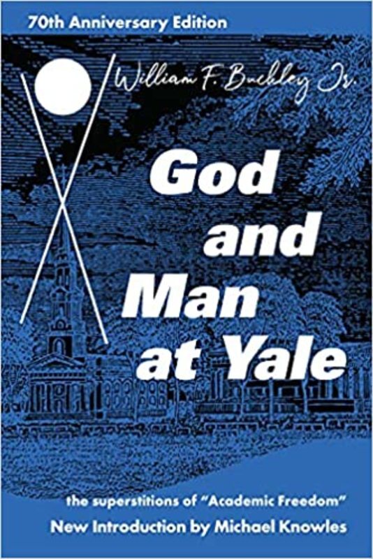 Book cover for "God and Man at Yale" by William F. Buckley