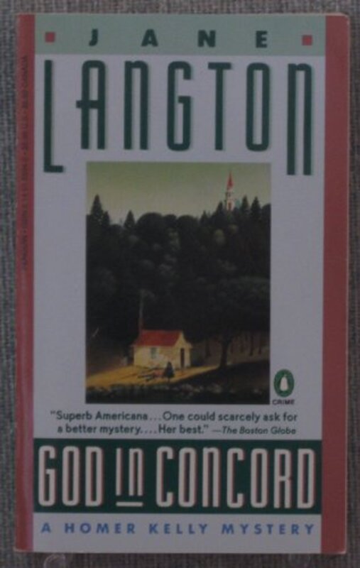 Book cover for "God in Concord" by Jane Langton