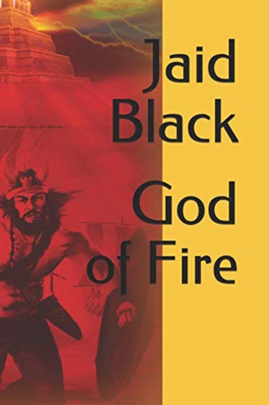 Book cover for "God of Fire" by Jaid Black