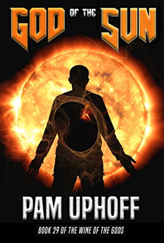 Book cover for "God of the Sun" by Pam Uphoff