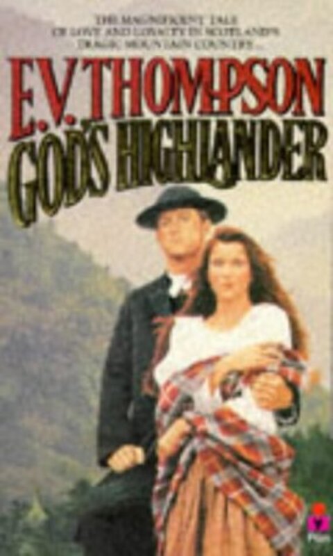 Book cover for "God's Highlander" by EV Thompson