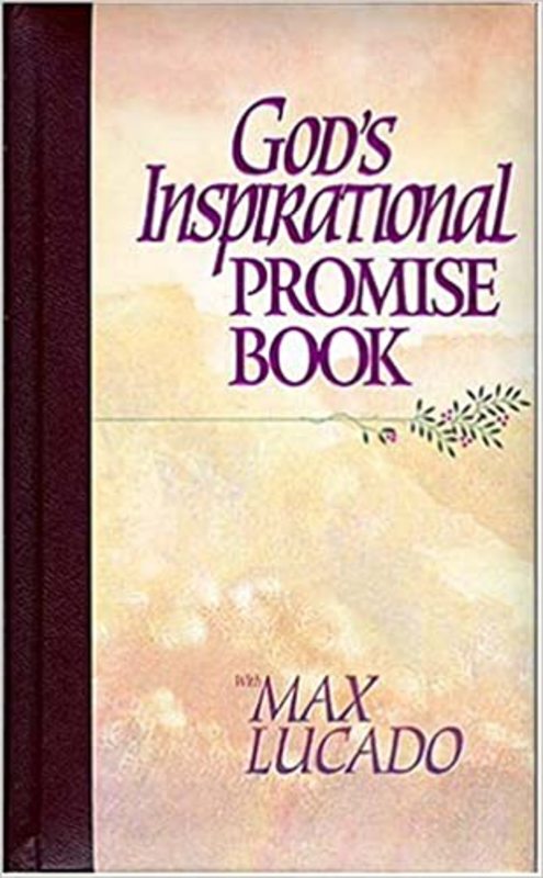 Book cover for "God's Inspirational Promises" by Max Lucado