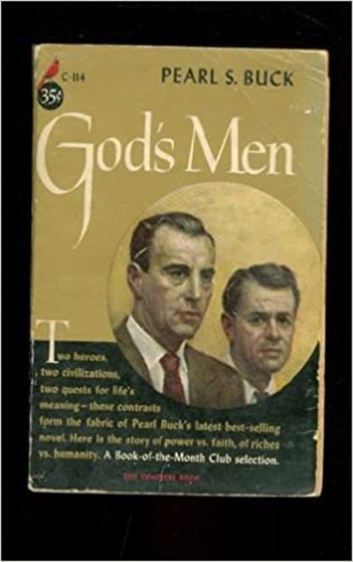 Book cover for "God's Men" by Pearl S Buck