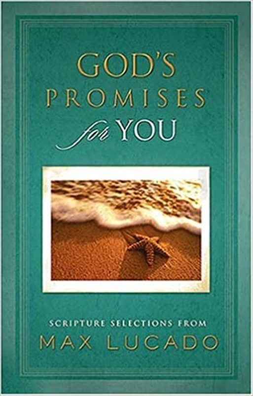 Book cover for "God's Promises for You" by Max Lucado