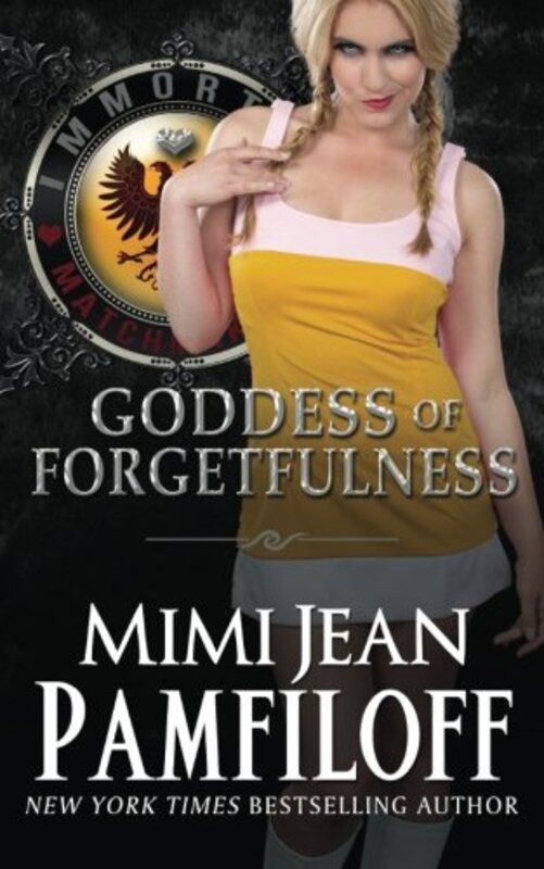 Book cover for "Goddess of Forgetfulness" by Mimi Jean Pamfiloff