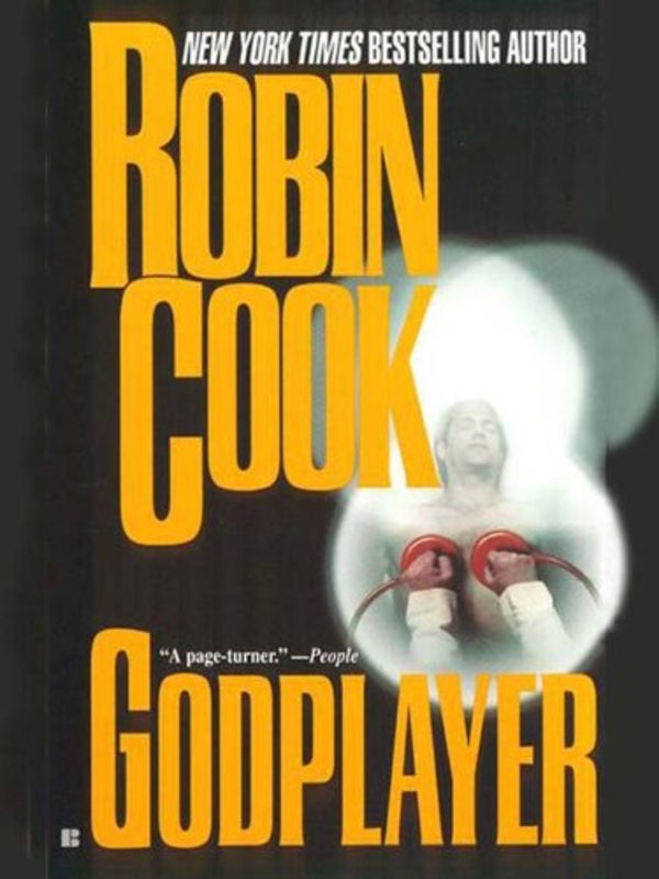Book cover for "Godplayer" by Robin Cook