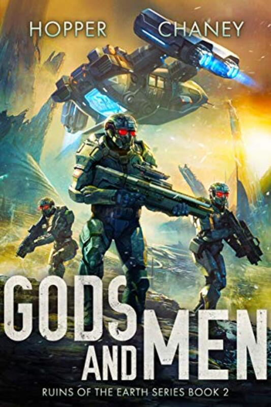 Book cover for "Gods and Men" by JN Chaney