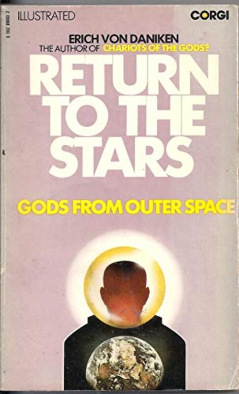 Book cover for "Gods from Outer Space" by Erich von Däniken