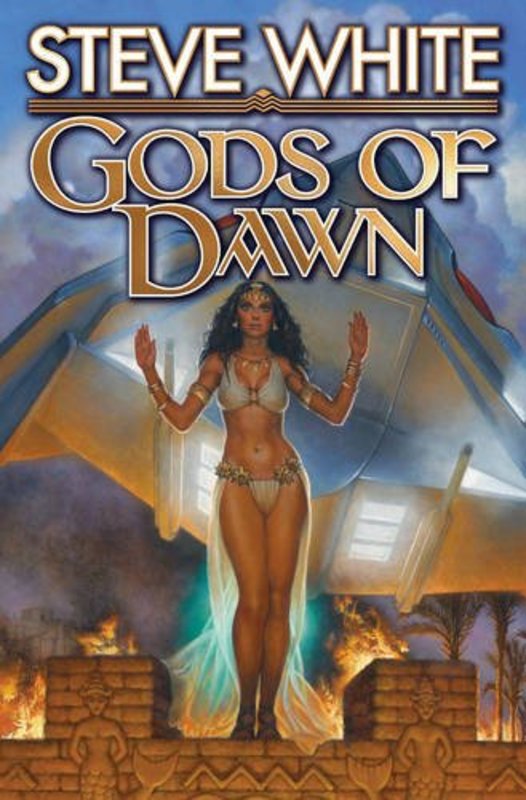 Book cover for "Gods of Dawn" by Steve White