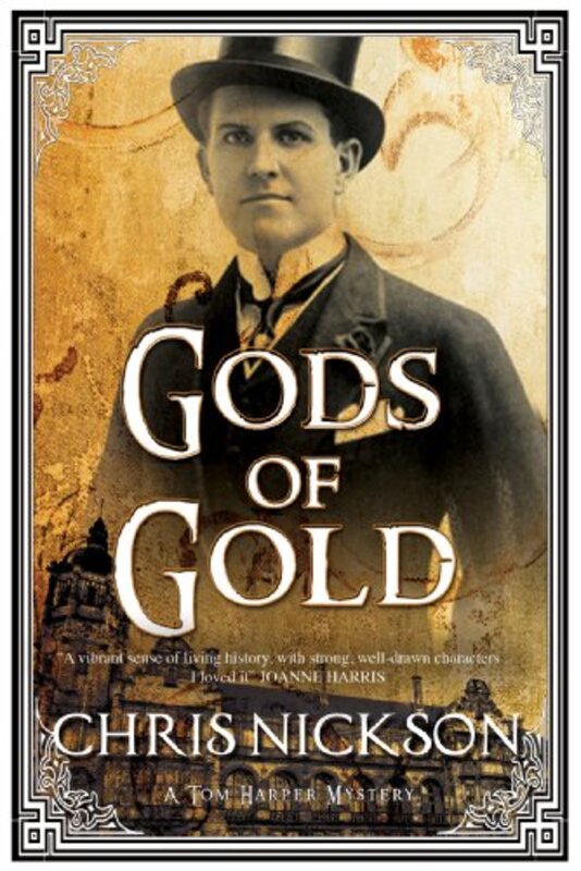 Book cover for "Gods of Gold" by Chris Nickson