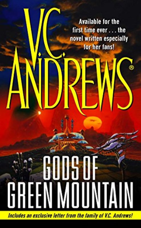 Book cover for "Gods of Green Mountain" by V. C. Andrews