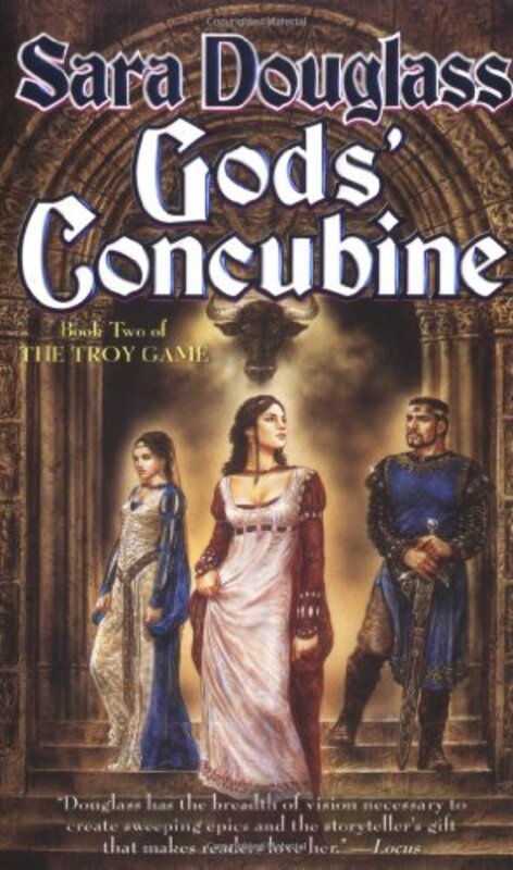 Book cover for "Gods' Concubine" by Sara Douglass