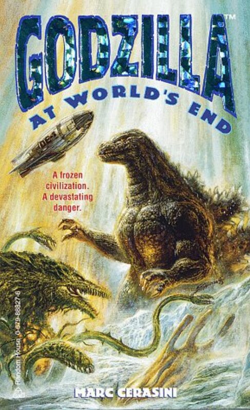 Book cover for "Godzilla at World's End" by Marc Cerasini