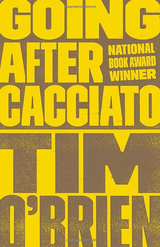 Book cover for "Going After Cacciato" by Tim O'Brien