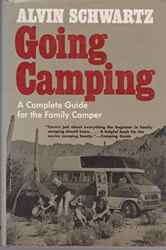 Book cover for "Going Camping" by Alvin Schwartz