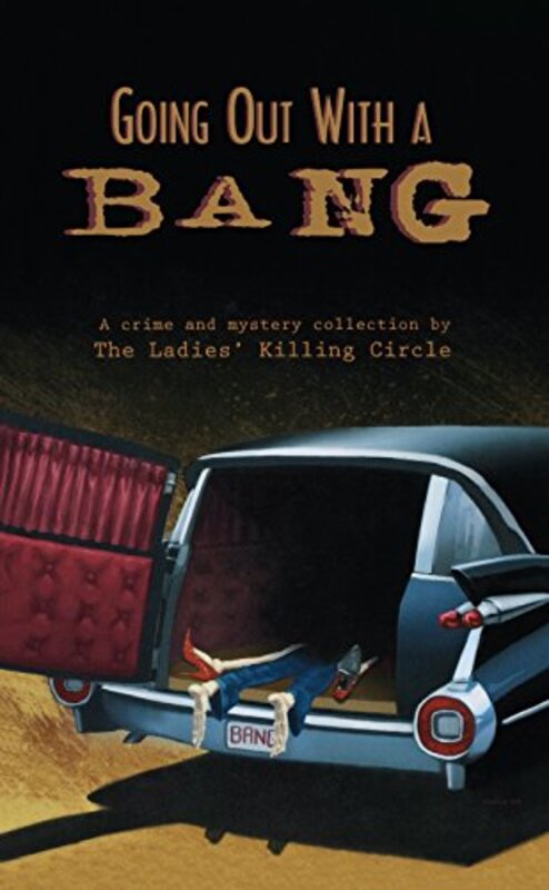 Book cover for "Going Out With a Bang" by Victoria Abbott